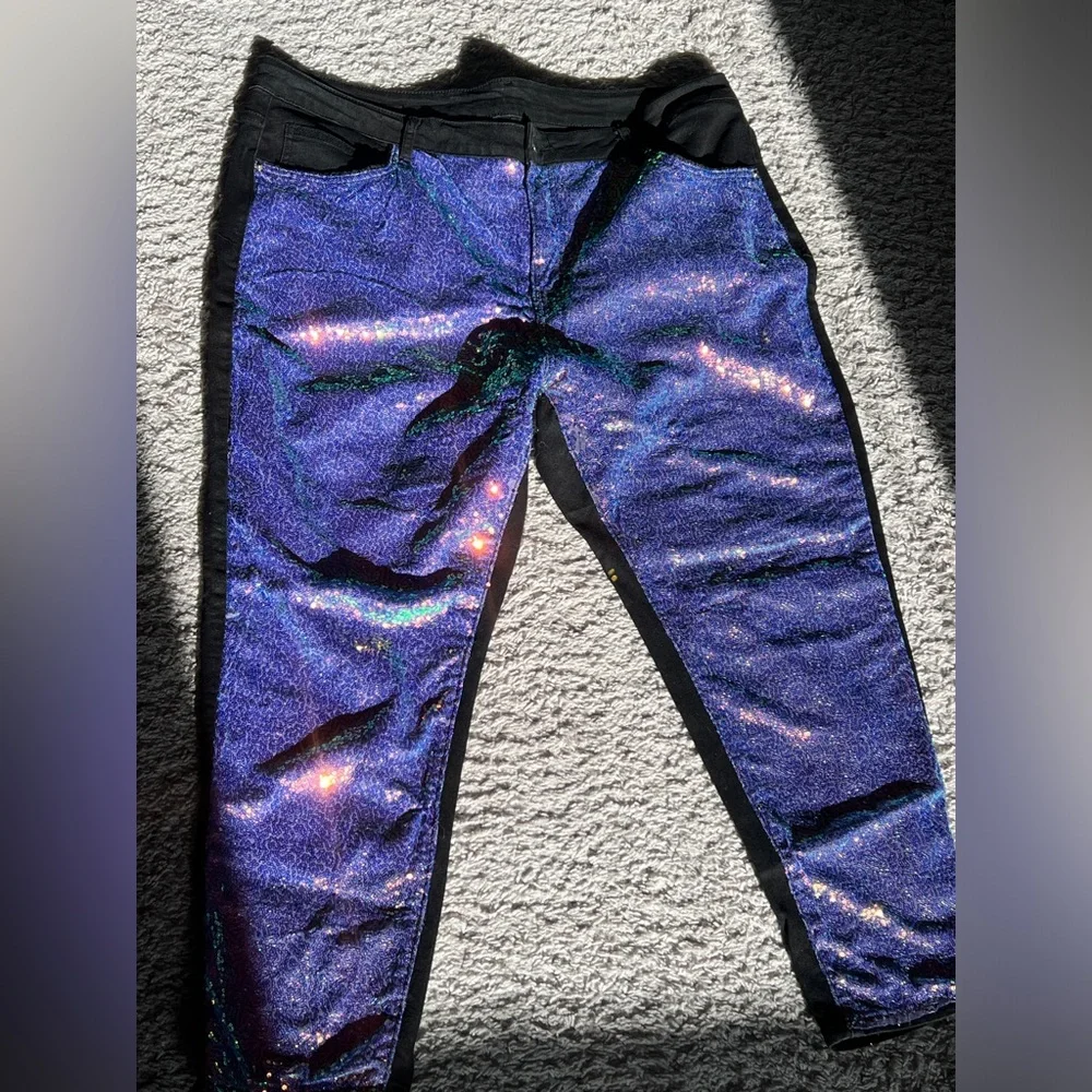 Sequin Jeans